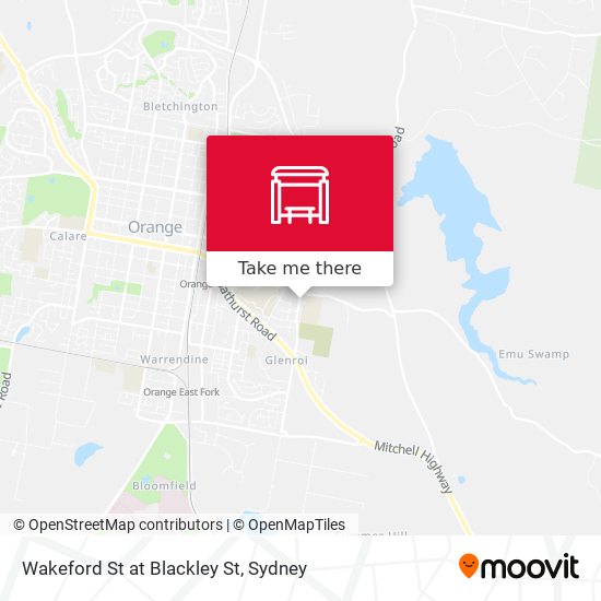 Wakeford St at Blackley St map