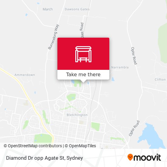 Diamond Dr opp Agate St map