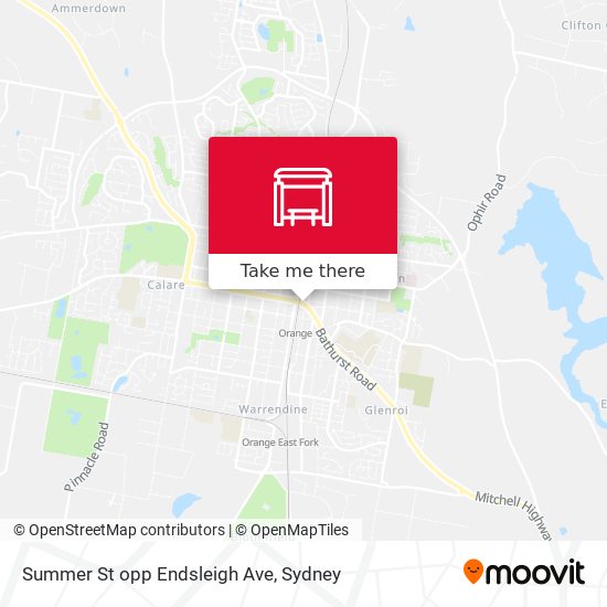 Summer St opp Endsleigh Ave map