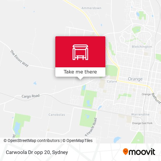 Carwoola Dr opp 20 map