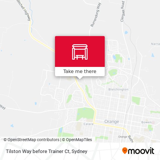 Tilston Way before Trainer Ct map