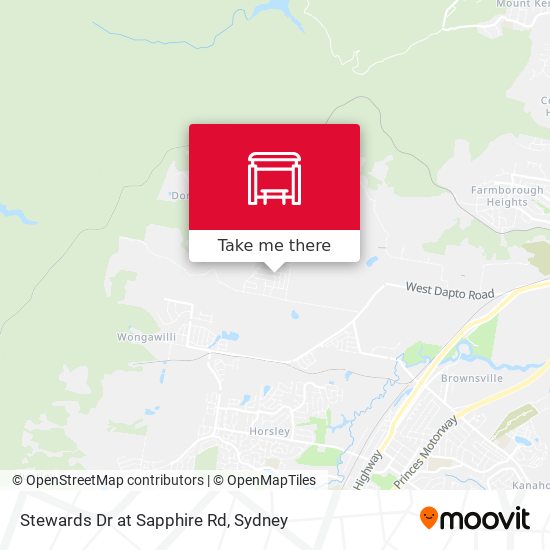 Stewards Dr at Sapphire Rd map