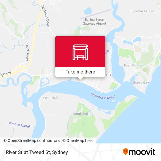 River St at Tweed St map