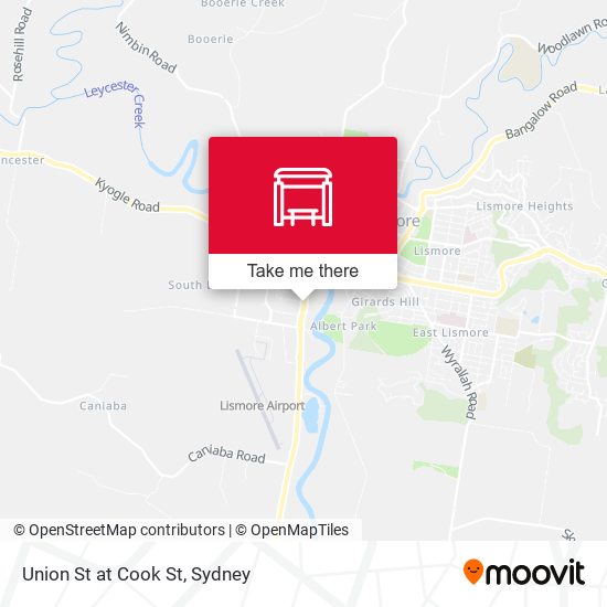 Union St at Cook St map