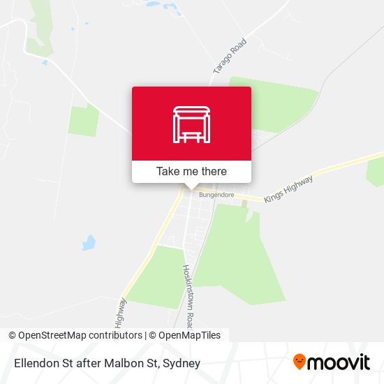 Ellendon St after Malbon St map