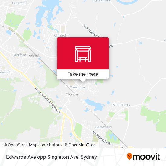 Edwards Ave opp Singleton Ave map