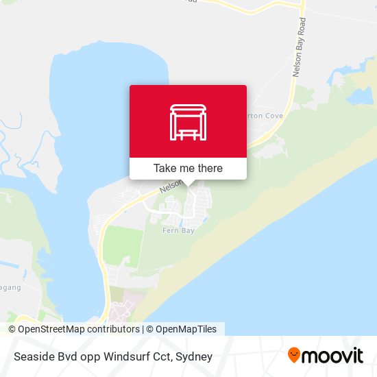 Seaside Bvd opp Windsurf Cct map