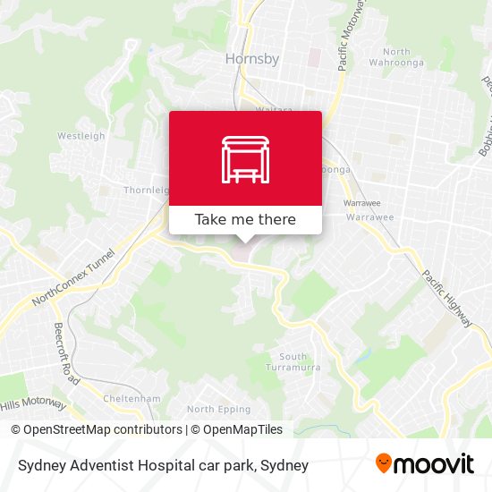 Sydney Adventist Hospital car park map