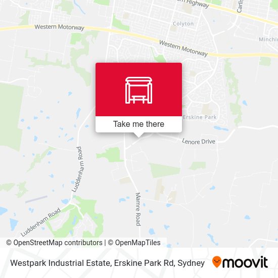 Westpark Industrial Estate, Erskine Park Rd map