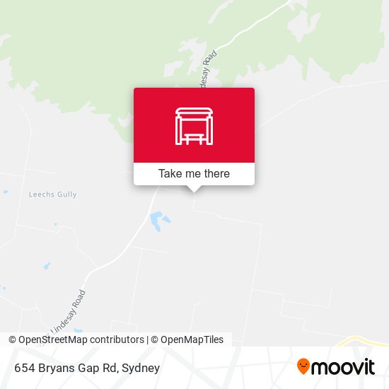 654 Bryans Gap Rd map