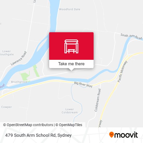 479 South Arm School Rd map