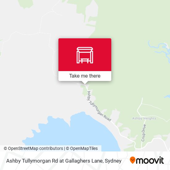 Ashby Tullymorgan Rd at Gallaghers Lane map