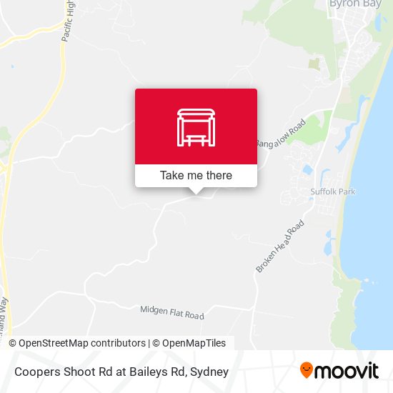 Coopers Shoot Rd at Baileys Rd map