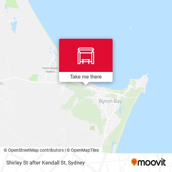 Shirley St after Kendall St map