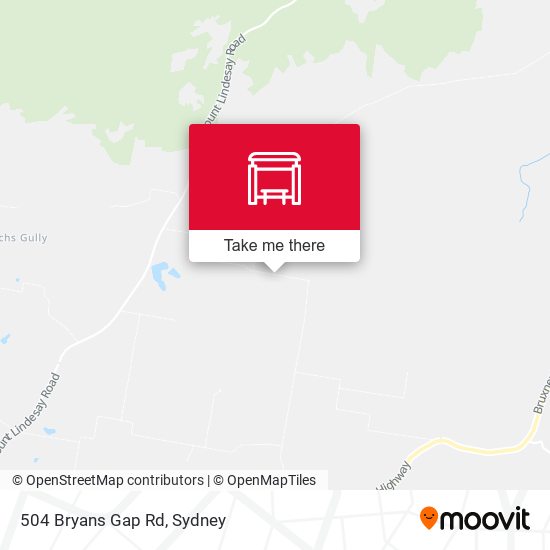 504 Bryans Gap Rd map