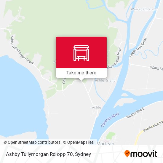 Ashby Tullymorgan Rd opp 70 map