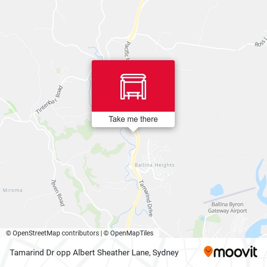 Tamarind Dr opp Albert Sheather Lane map