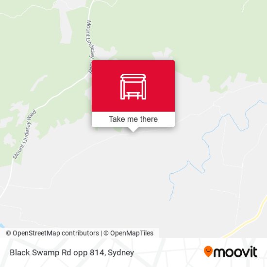 Black Swamp Rd opp 814 map