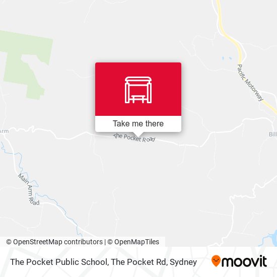 The Pocket Public School, The Pocket Rd map