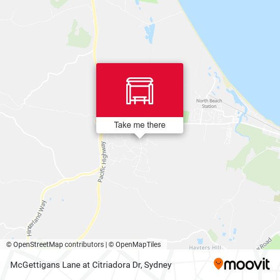 McGettigans Lane at Citriadora Dr map