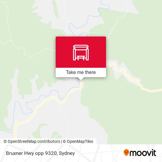 Bruxner Hwy opp 9320 map