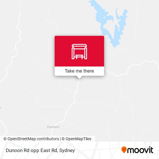 Dunoon Rd opp East Rd map