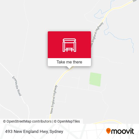 493 New England Hwy map