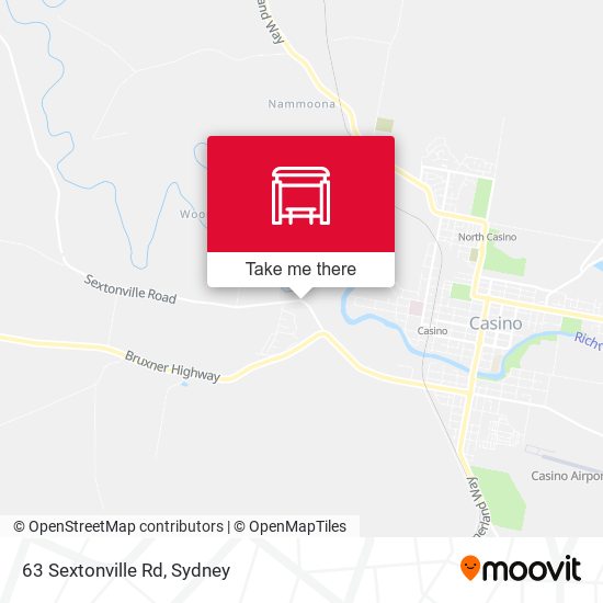 63 Sextonville Rd map