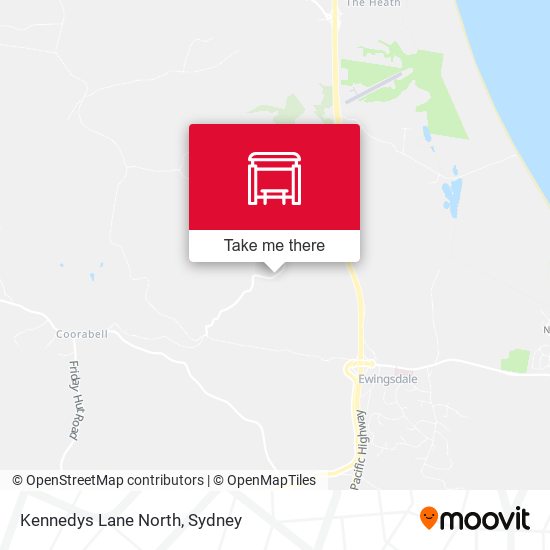 Kennedys Lane North map