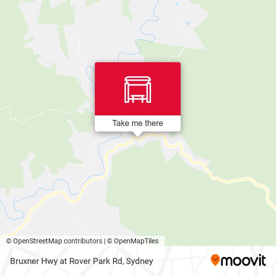 Bruxner Hwy at Rover Park Rd map