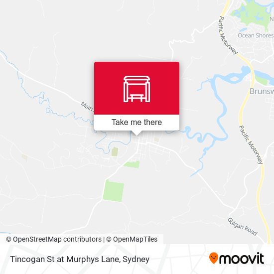 Tincogan St at Murphys Lane map