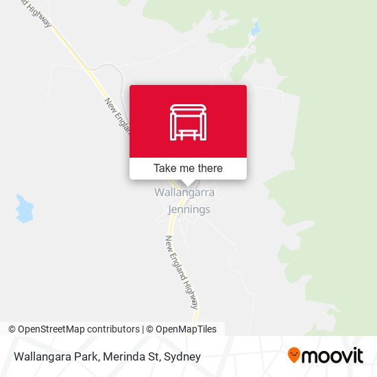 Wallangara Park, Merinda St map