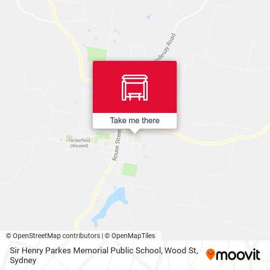 Sir Henry Parkes Memorial Public School, Wood St map