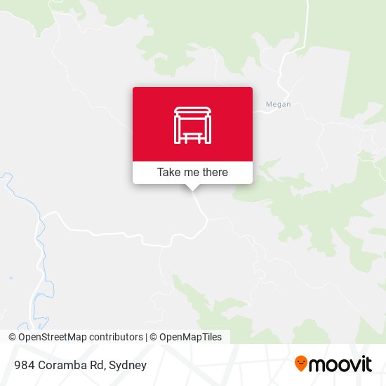 984 Coramba Rd map