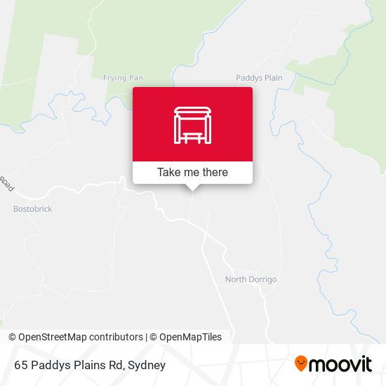 65 Paddys Plains Rd map