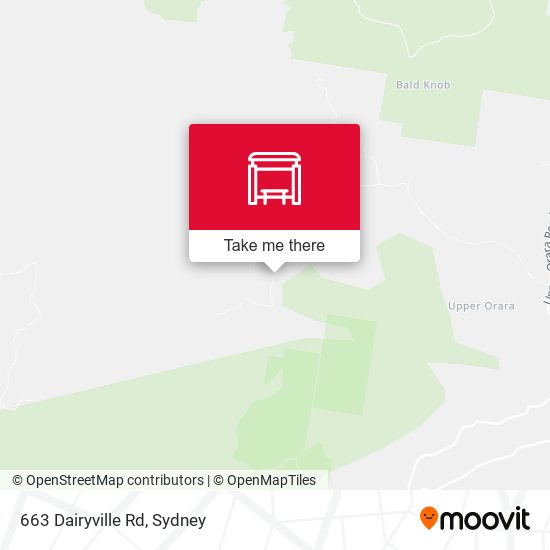 663 Dairyville Rd map