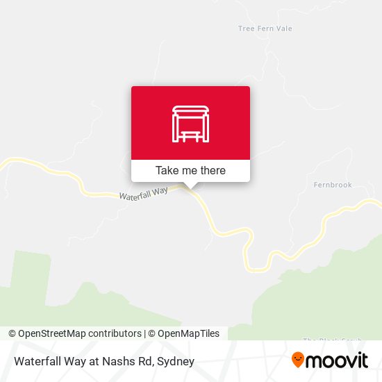Waterfall Way at Nashs Rd map
