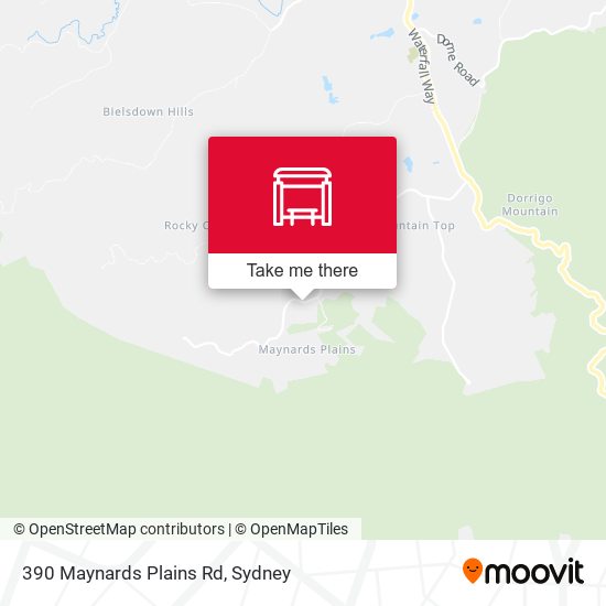 390 Maynards Plains Rd map