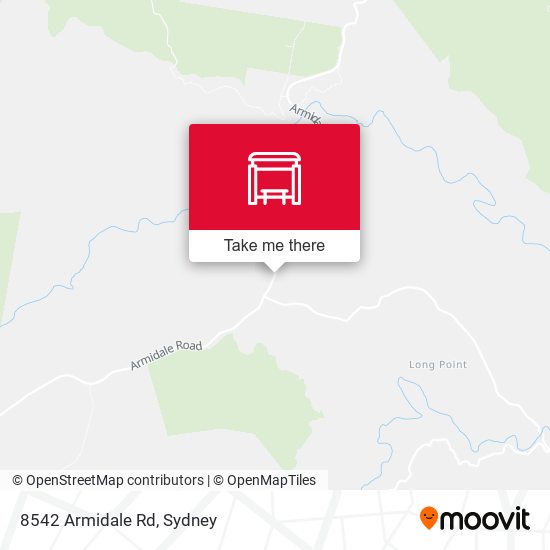 8542 Armidale Rd map