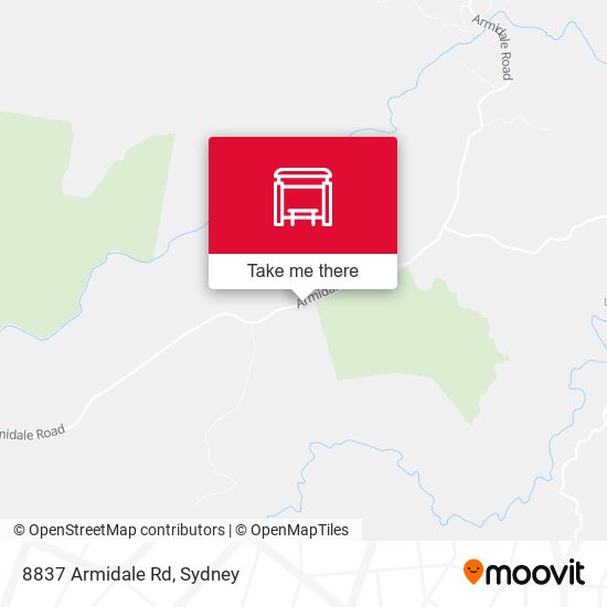 8837 Armidale Rd map