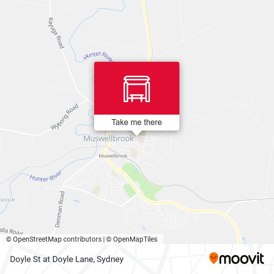 Doyle St at Doyle Lane map