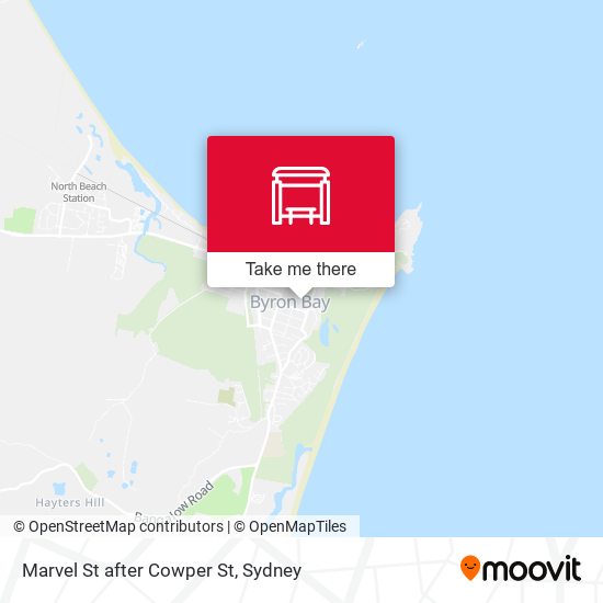 Marvel St after Cowper St map