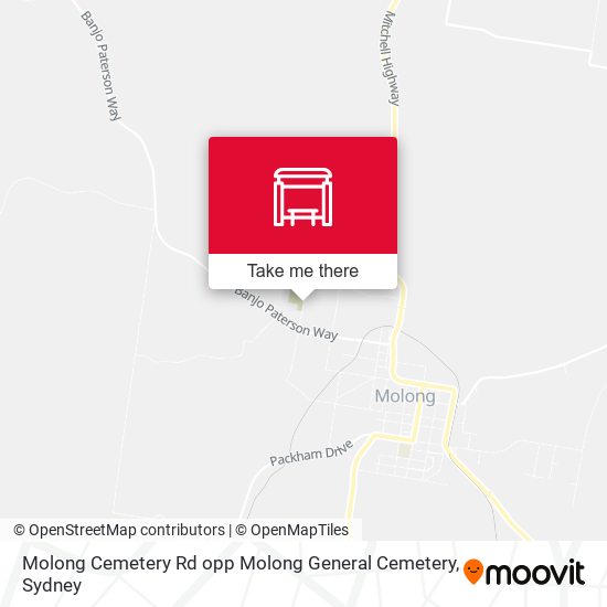 Molong Cemetery Rd opp Molong General Cemetery map