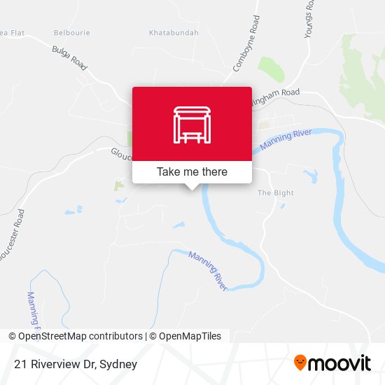 21 Riverview Dr map