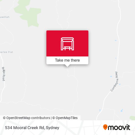 534 Mooral Creek Rd map