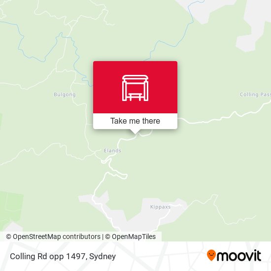 Colling Rd opp 1497 map