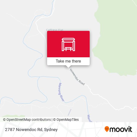 2787 Nowendoc Rd map