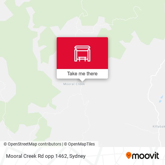 Mooral Creek Rd opp 1462 map