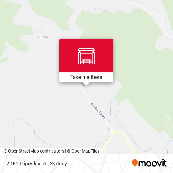 2962 Pipeclay Rd map