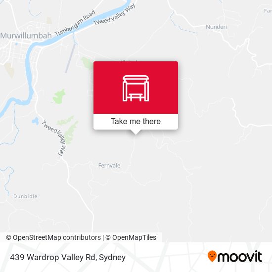 439 Wardrop Valley Rd map